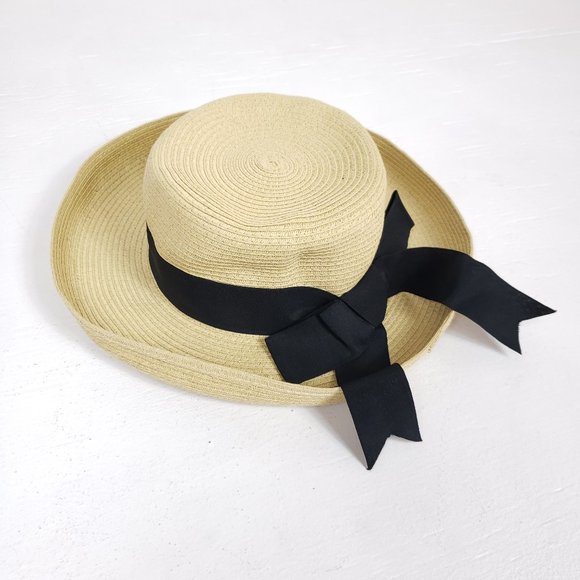 3/$25 Cute Straw Summer Sun Hat with Bow